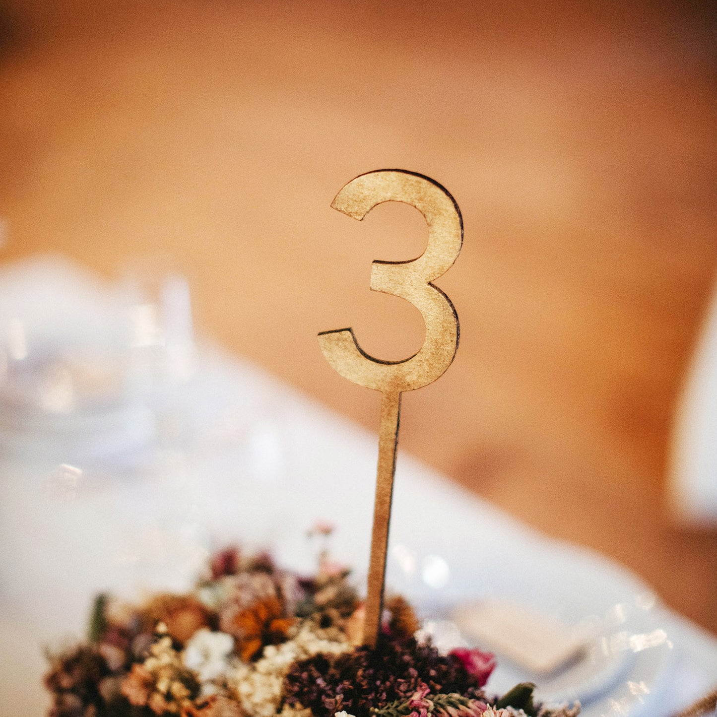 Tall Event Table Numbers (Set of 10)