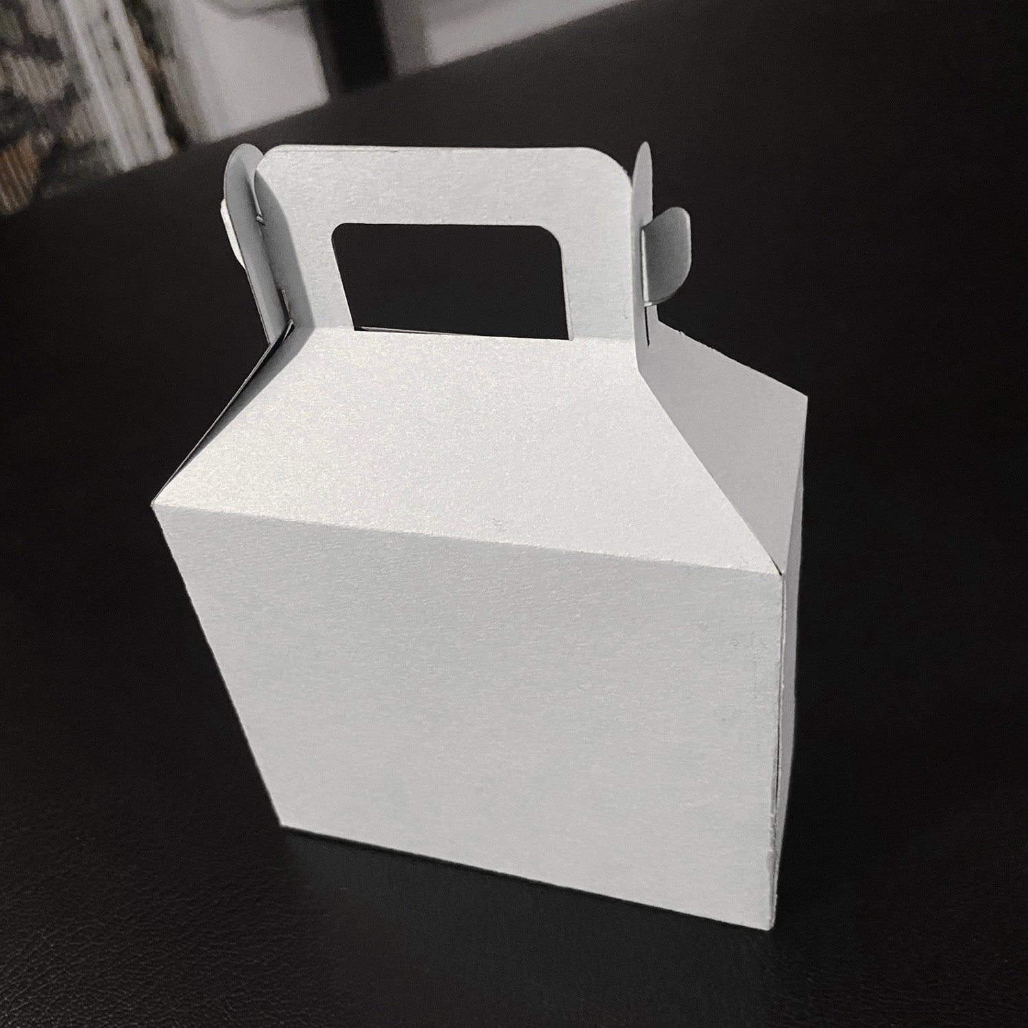Card Model Rounded Handle Tall Rounded Handle Carrier Box – Glowforge Shop