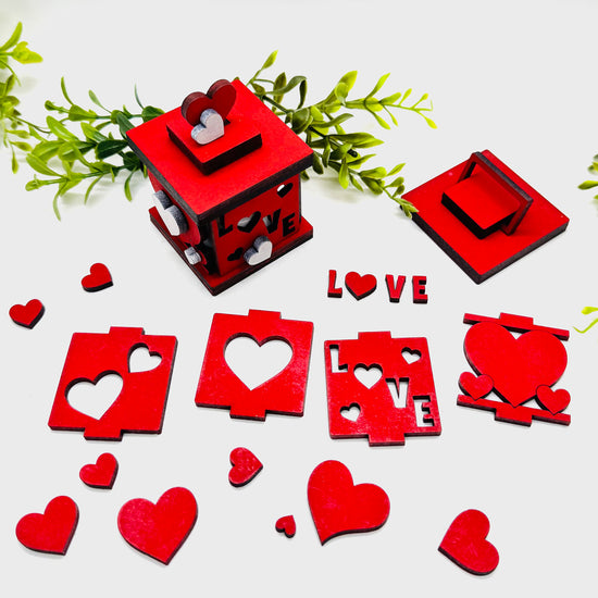 Tea Light Love Lanterns Mix & Match Design (Set of 4) - Set A ...