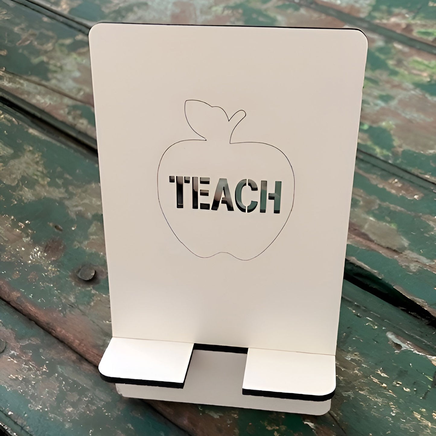 Teach Apple Phone Stand - Glowforge