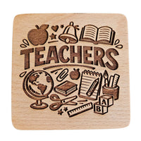 Teachers Coaster - Glowforge
