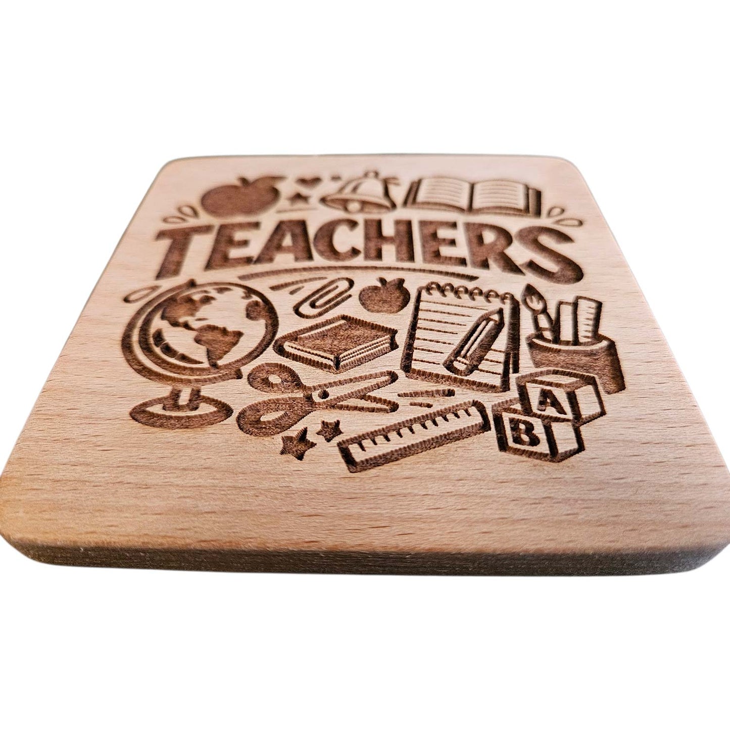 Teachers Coaster - Glowforge