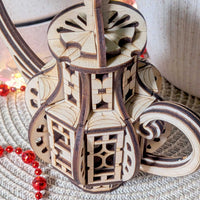 Teapot Fairy House - Miniature Storage and Shadow Box - Glowforge