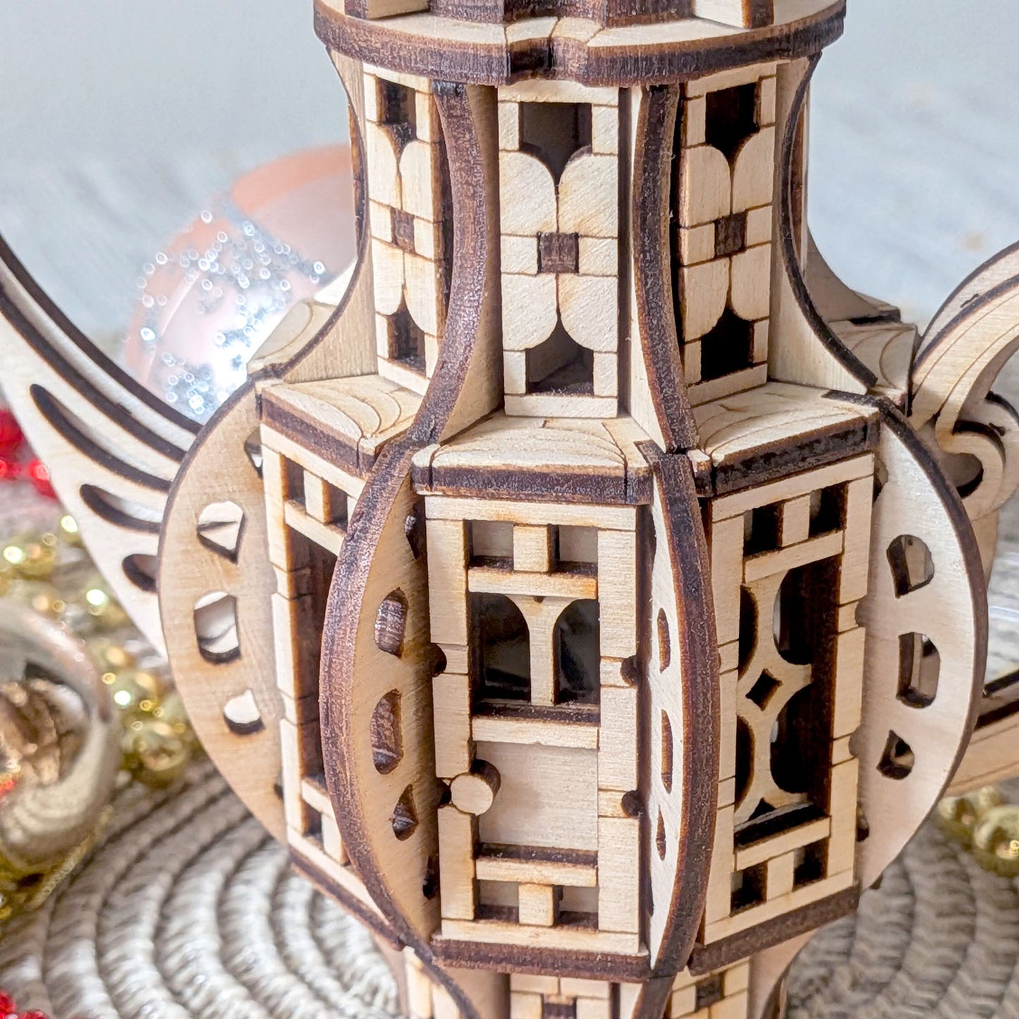 Teapot Fairy House - Miniature Storage and Shadow Box - Glowforge