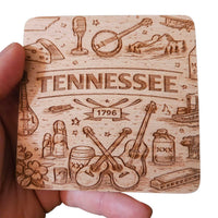 Tennessee Coaster Design - Glowforge
