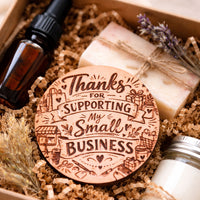 Thanks for Supporting My Small Business Coin