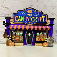 The Candy Crypt Haunted Halloween Candy Store - Glowforge