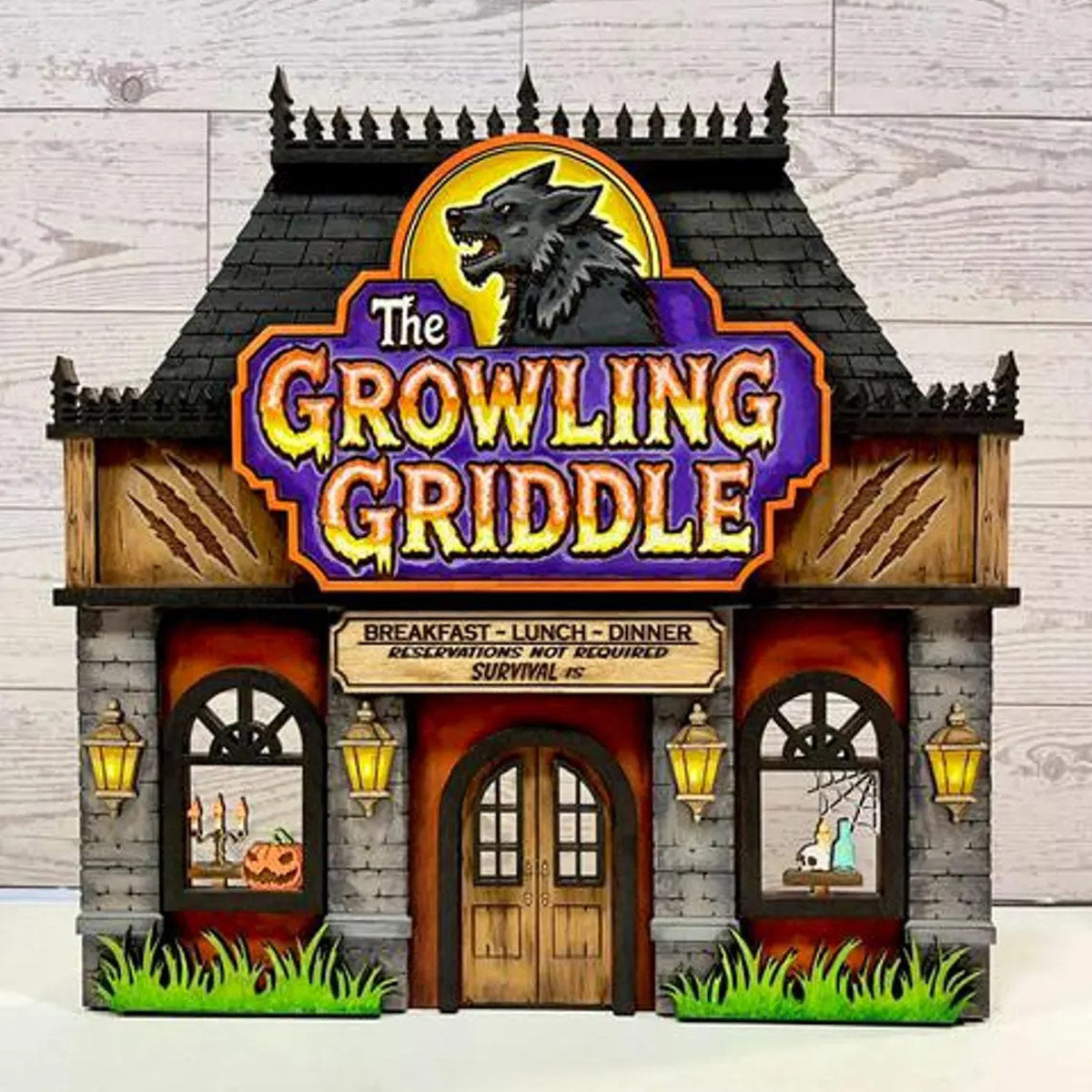 The Growling Griddle Haunted Halloween Restaurant- Glowforge