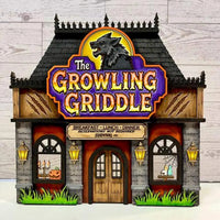 The Growling Griddle Haunted Halloween Restaurant- Glowforge