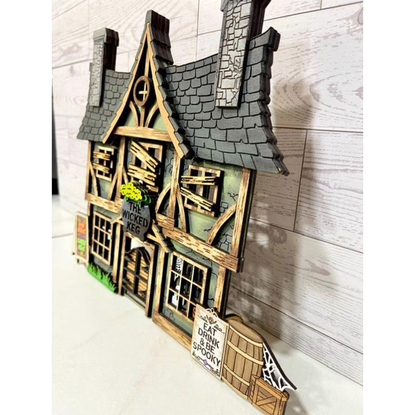 The Wicked Keg Haunted Halloween Pub - Glowforge