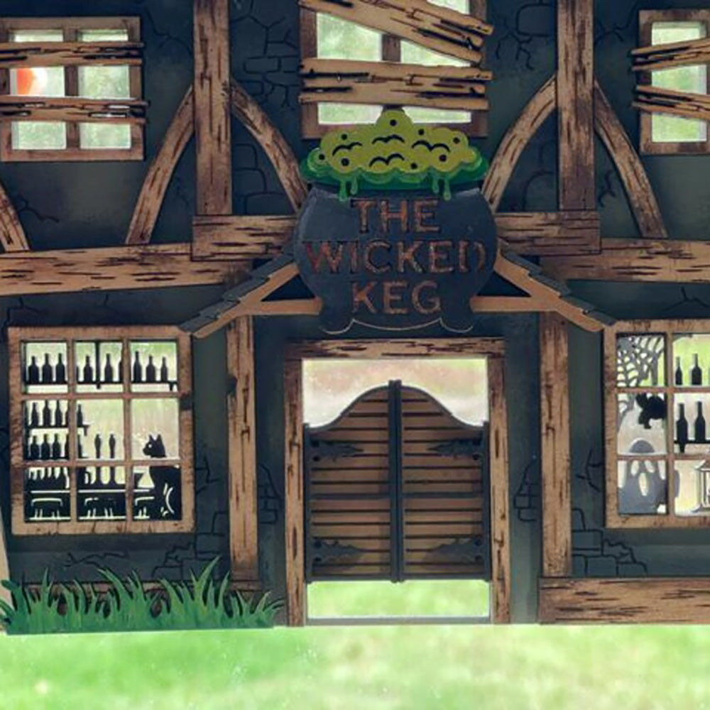 The Wicked Keg Haunted Halloween Pub - Glowforge