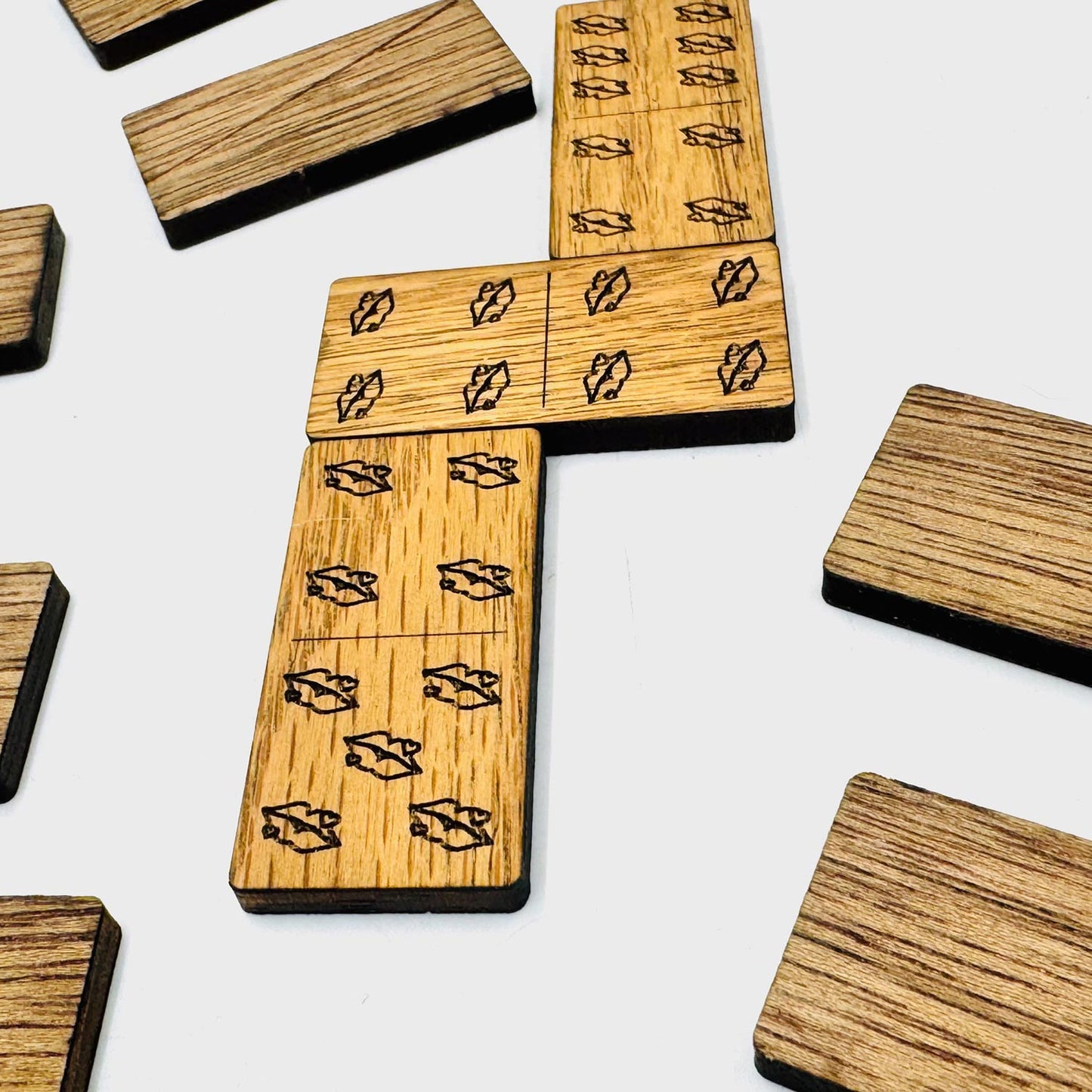 Themed Lips Domino Game (Set of 28) - Glowforge