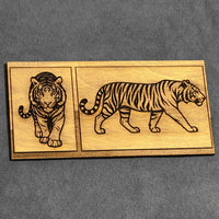 Tiger Front & Side Art - Glowforge
