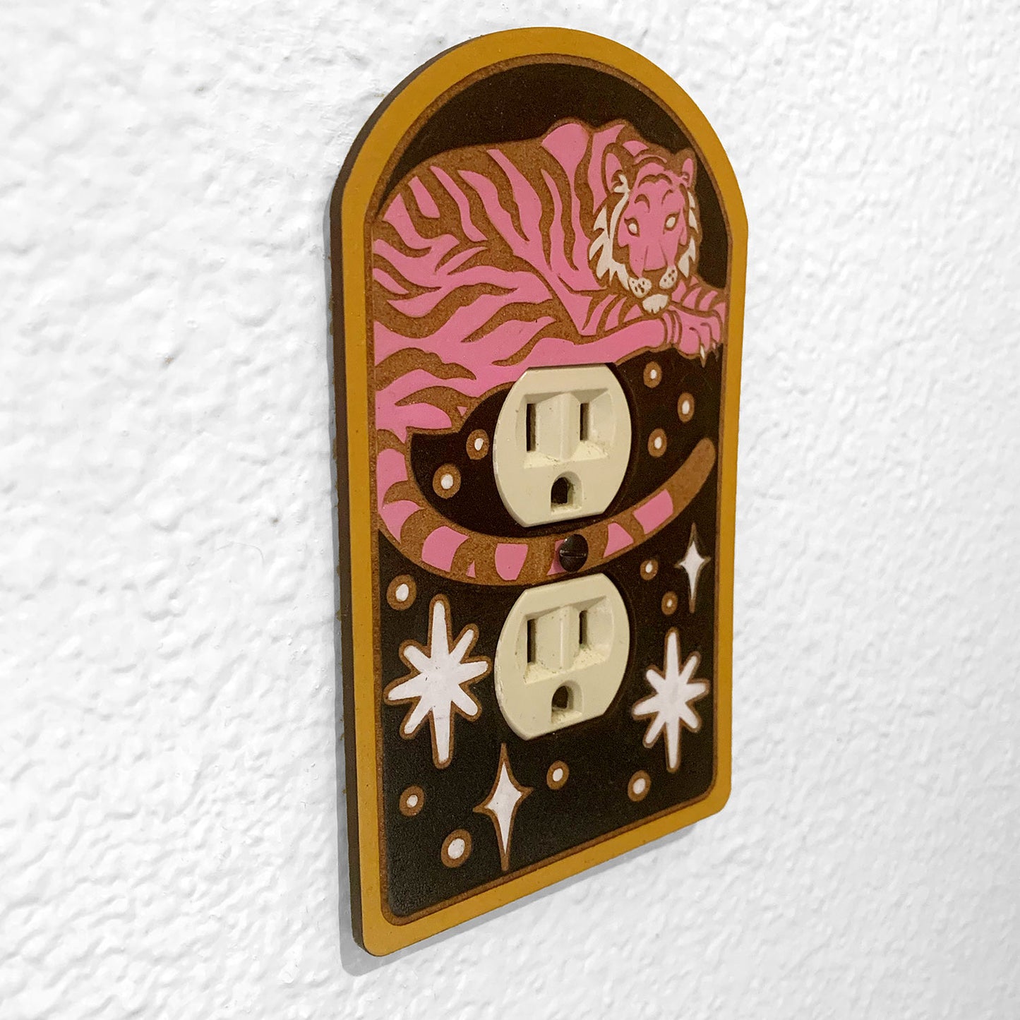 Tiger Outlet Cover - Glowforge