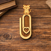 Tiger Paperclip Bookmark