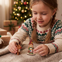 Tilly Toy Workshop Engineer - Mechanical Elf Figure for Play & Painting - Glowforge