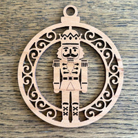 Traditional German Nussknacker Christmas Ornament - Glowforge