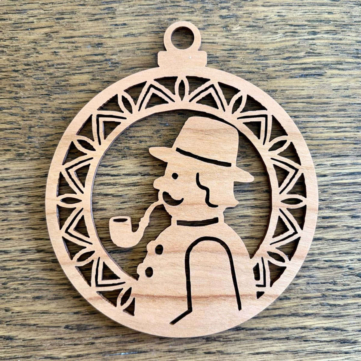 Traditional German Räuchermann Christmas Ornament - Glowforge