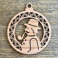 Traditional German Räuchermann Christmas Ornament - Glowforge