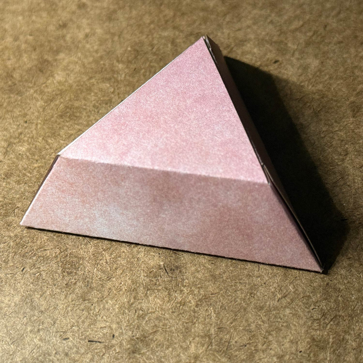 Triangle Embossed Box - Glowforge