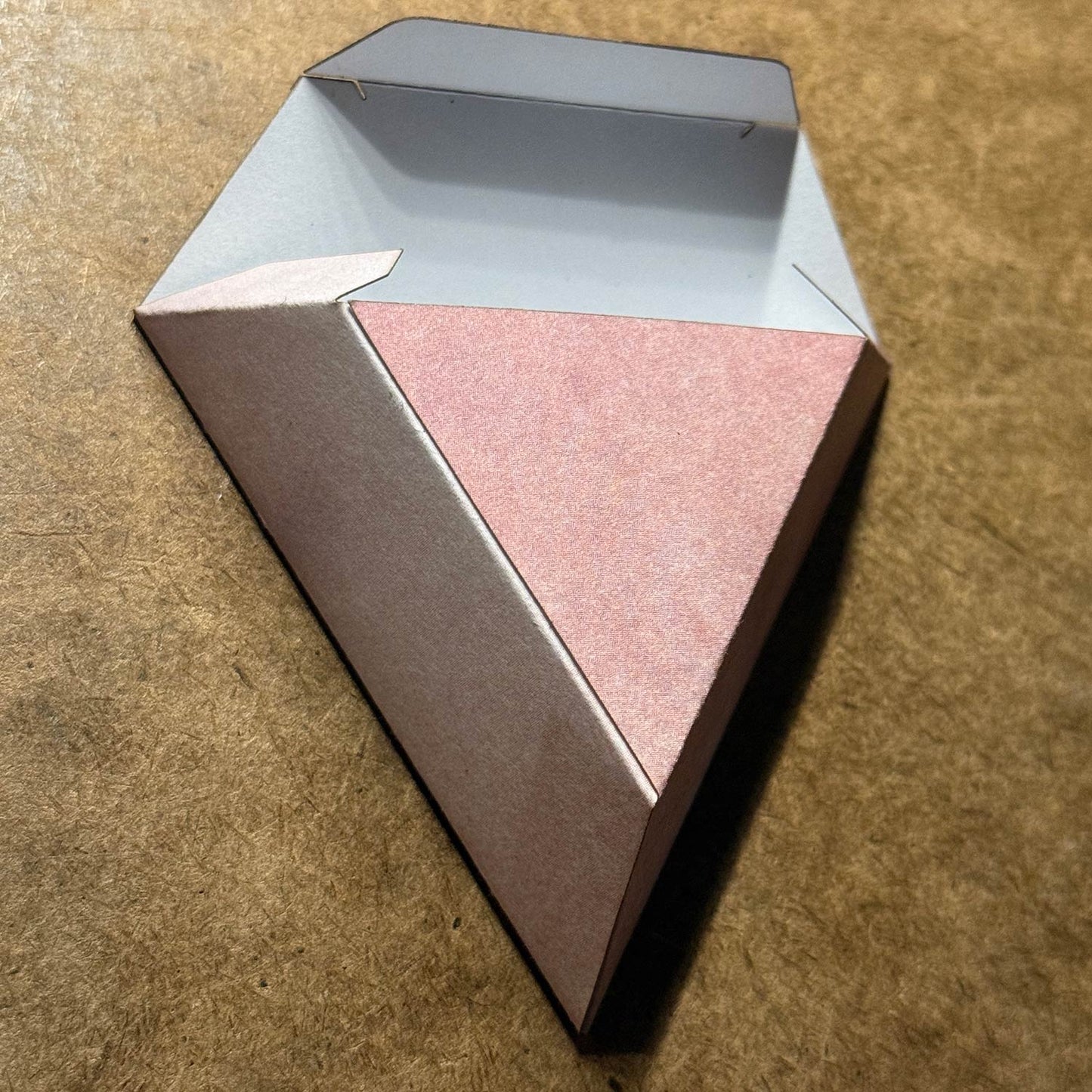 Triangle Embossed Box - Glowforge