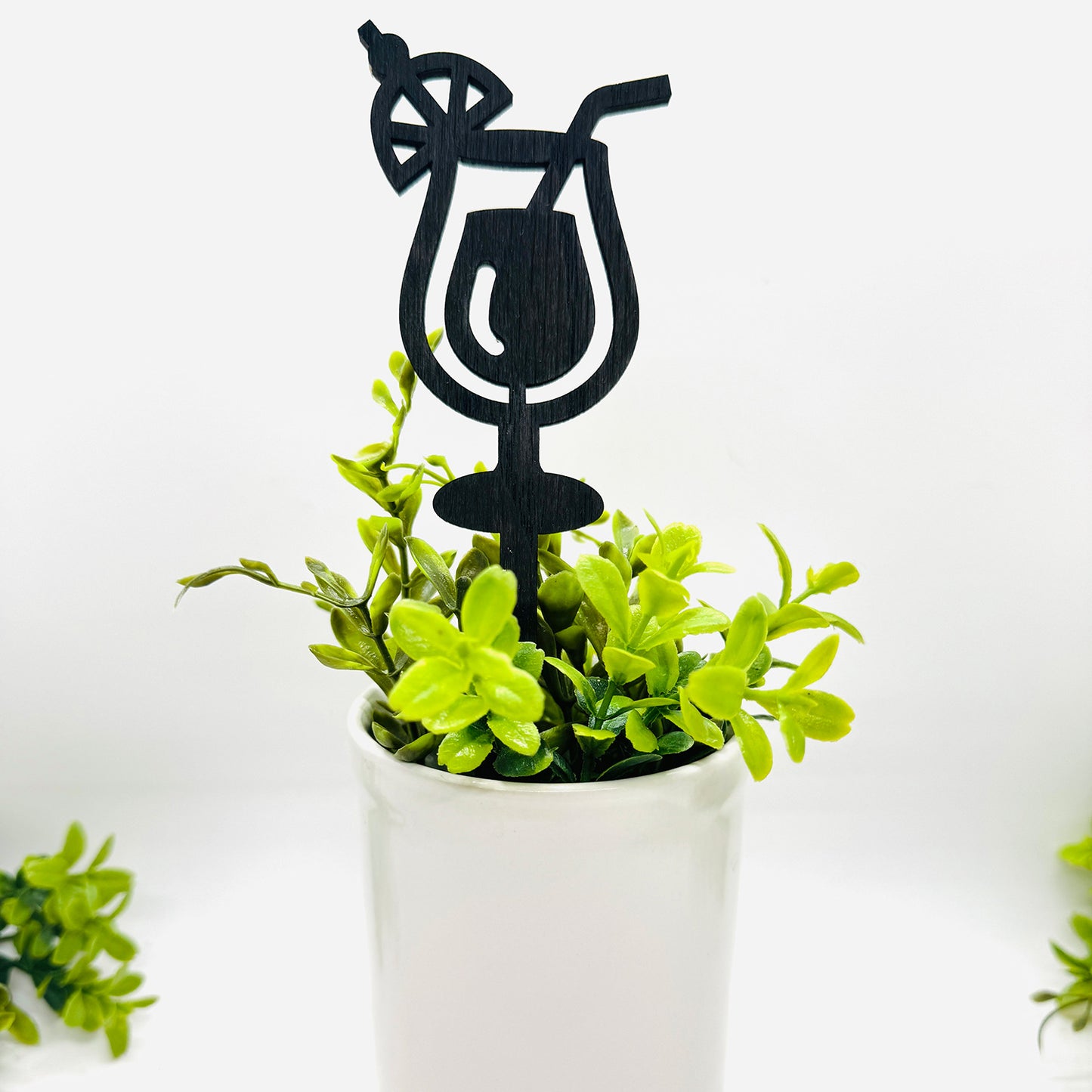 Tropical Cocktail Plant Stake - Glowforge