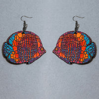 Tropical Fish Earrings - Glowforge