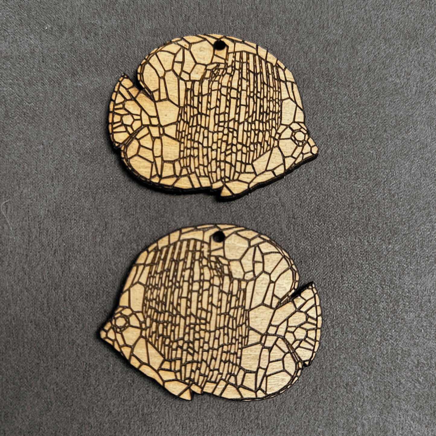 Tropical Fish Earrings - Glowforge
