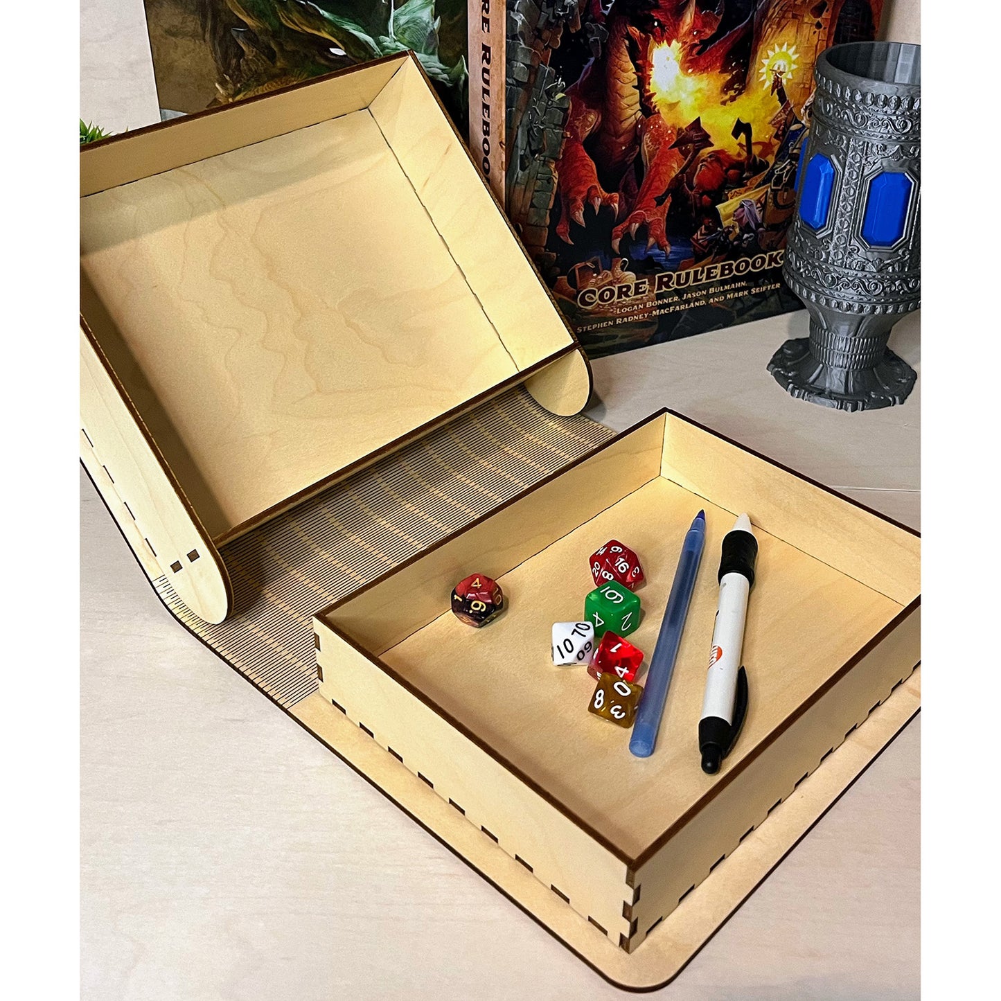 TTRPG Character Book: Book Lid