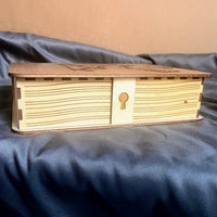 TTRPG Character Book: Book Lid - Version 2 with Lock - Glowforge