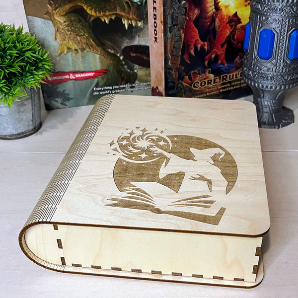 TTRPG Character Book: Spellcaster #1 – Glowforge Shop