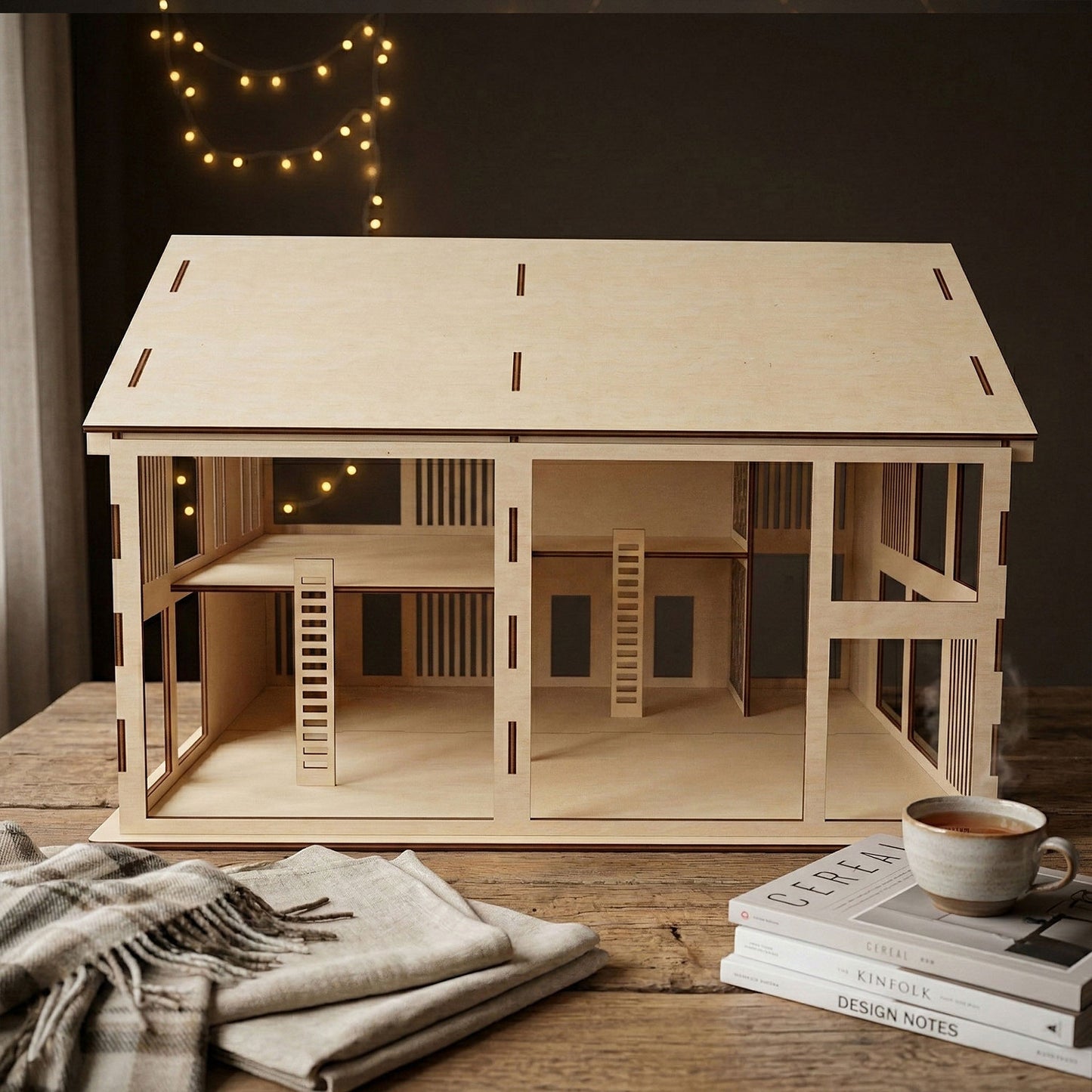 Two-Story Dollhouse - Building for Play and Display - Glowforge