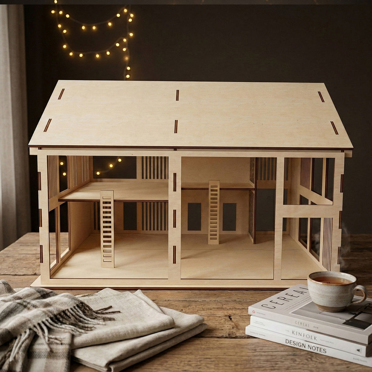 Two-Story Dollhouse - Building for Play and Display - Glowforge