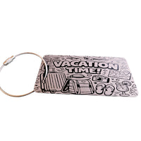 Vacation Time Luggage Tag (Set of 2) - Glowforge