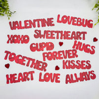 Valentine Love Words Font #1 (Set of 12) - Glowforge