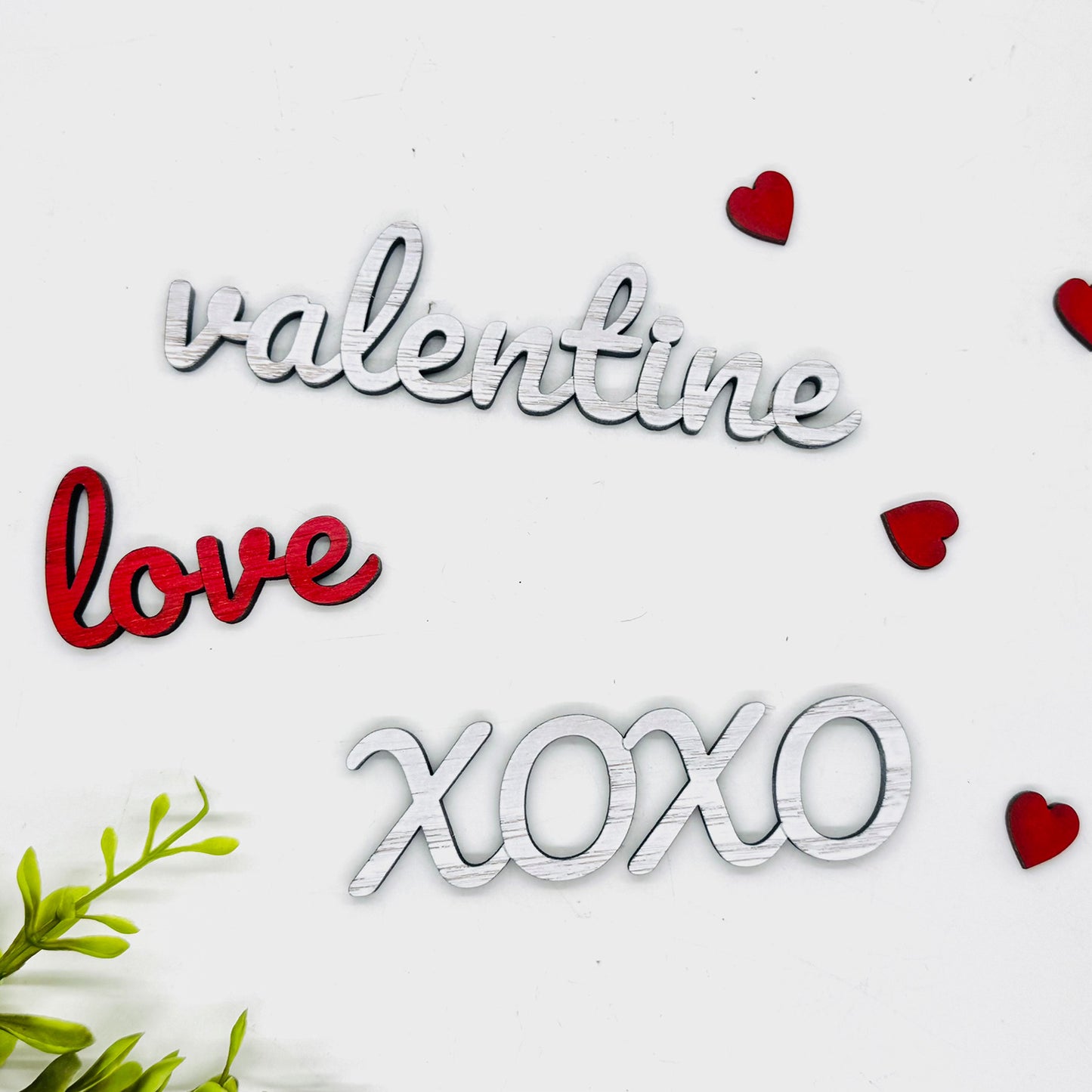 Valentine Love Words Font #2 (Set of 12) - Glowforge
