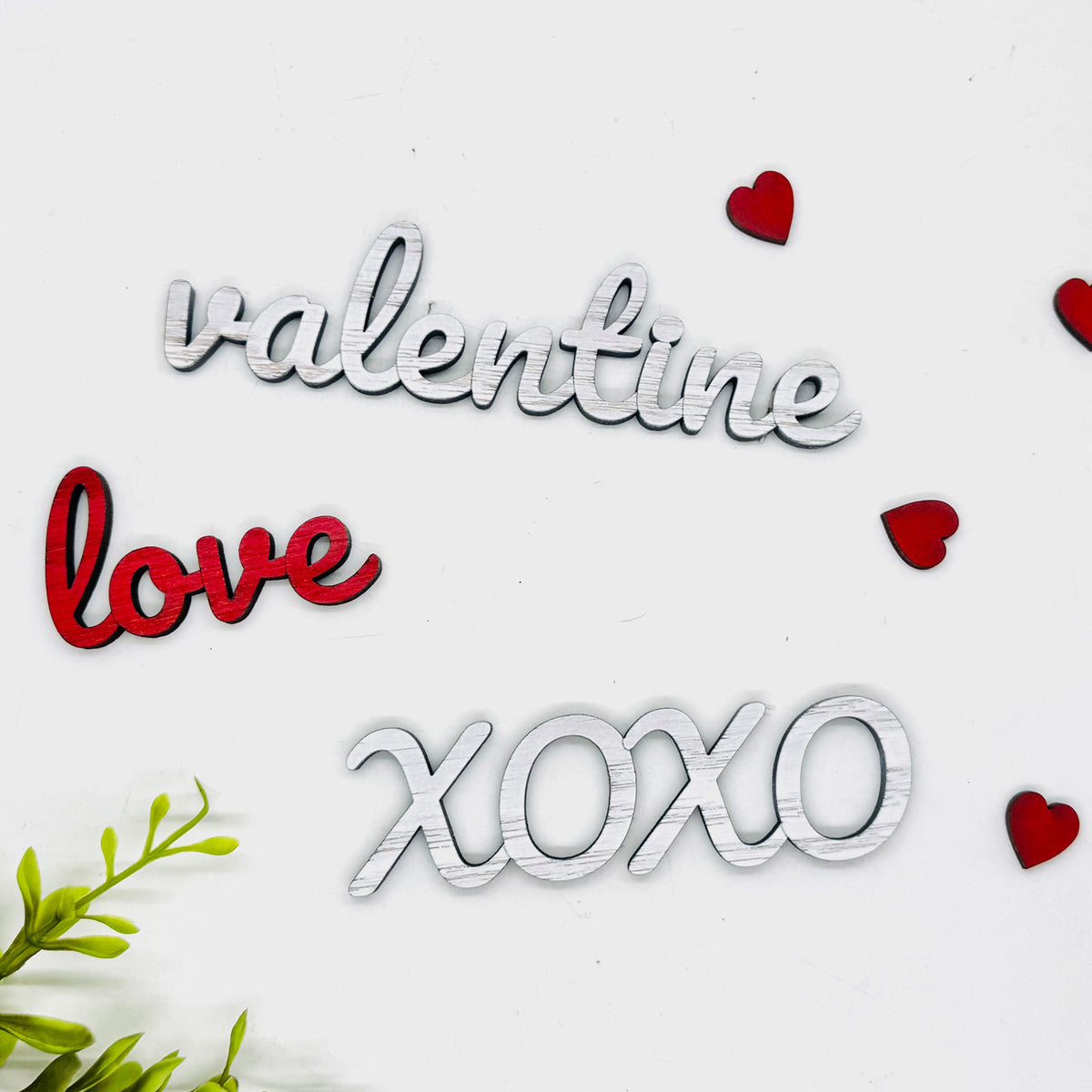 Valentine Love Words Font #2 (Set of 12) - Glowforge