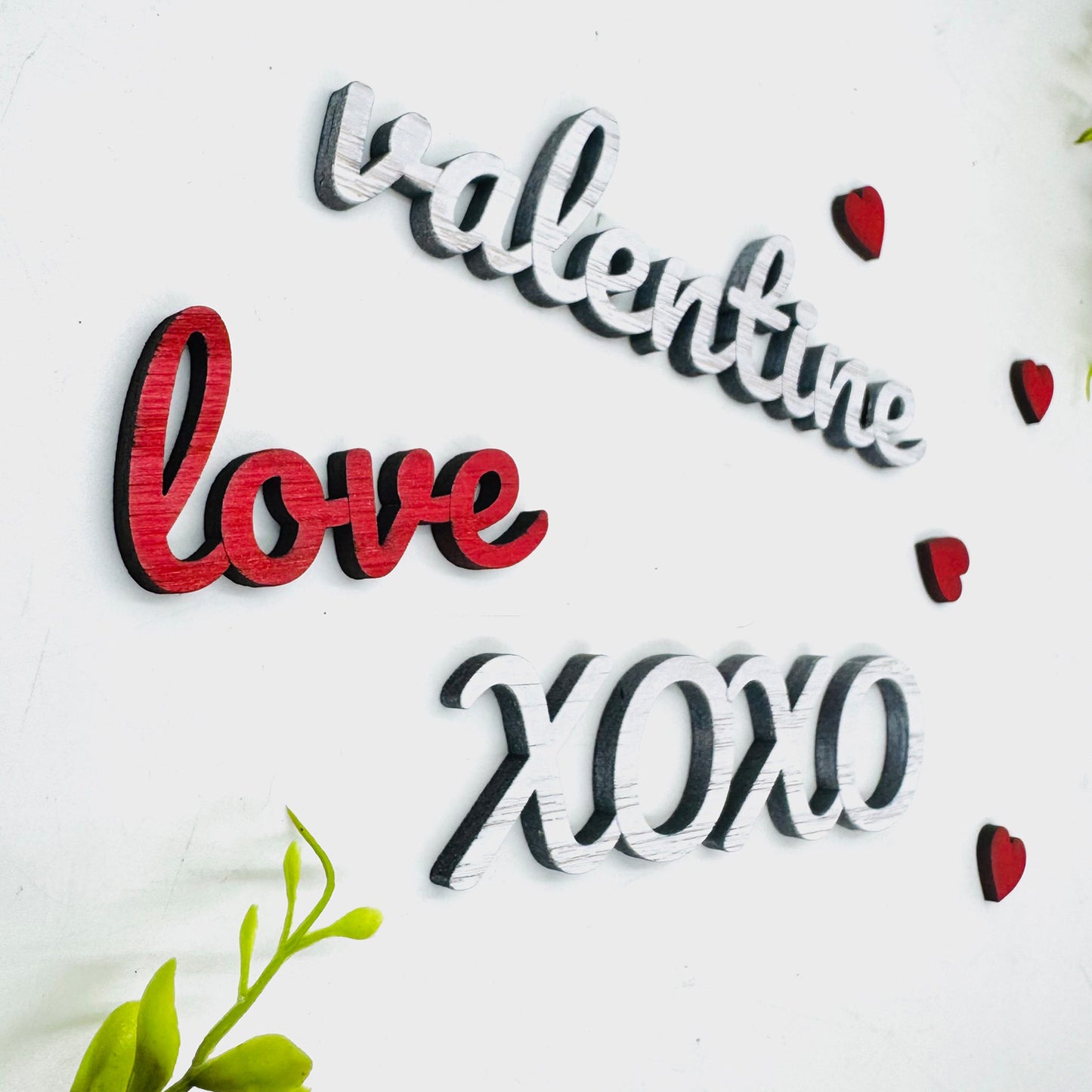 Valentine Love Words Font #2 (Set of 12) - Glowforge