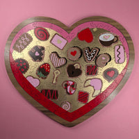 Valentine's Chocolate Box Jigsaw Puzzle with Customizable Tray - Glowforge