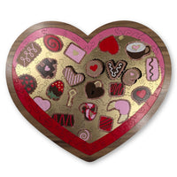 Valentine's Chocolate Box Jigsaw Puzzle with Customizable Tray - Glowforge