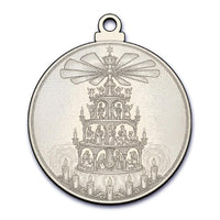 Vintage Christmas Pyramid Ornament - Glowforge
