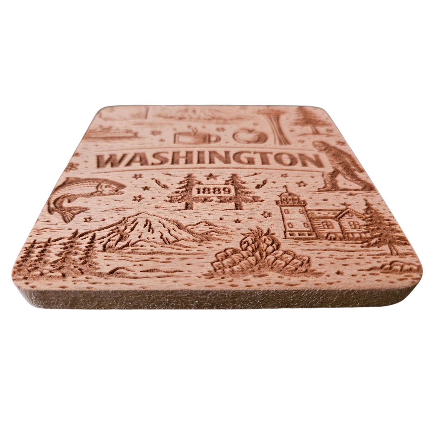 Washington Coaster Design - Glowforge