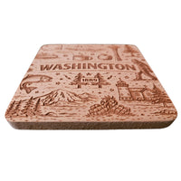 Washington Coaster Design - Glowforge