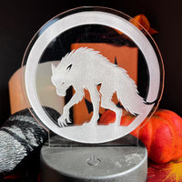 Werewolf LED Nightlight Insert - Glowforge