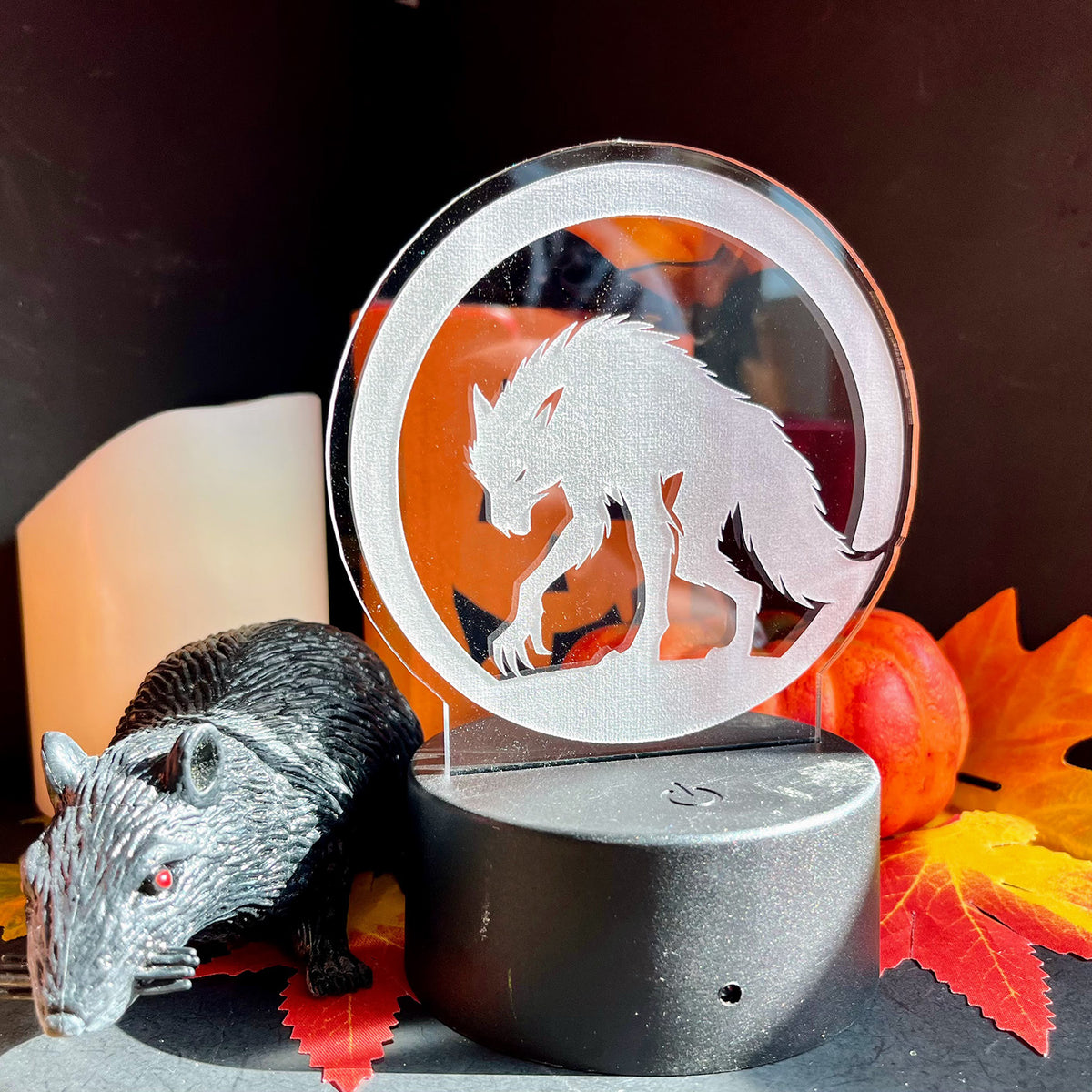 Werewolf LED Nightlight Insert - Glowforge