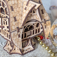 Whimsical Fairy Garden House - Cottage Miniature with Optional Plant Stake - Glowforge