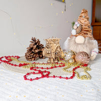 Whimsical Fairy Garden House - Cottage Miniature with Optional Plant Stake - Glowforge