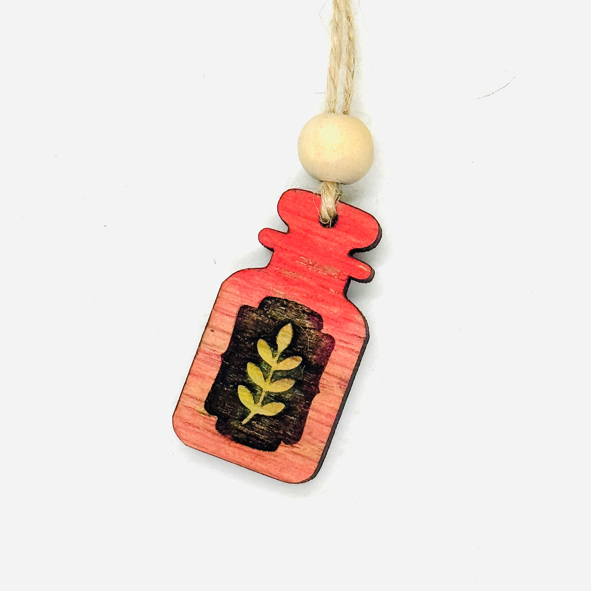 Wicked Botanicals Potion Bottle Halloween Car Charm Ornament