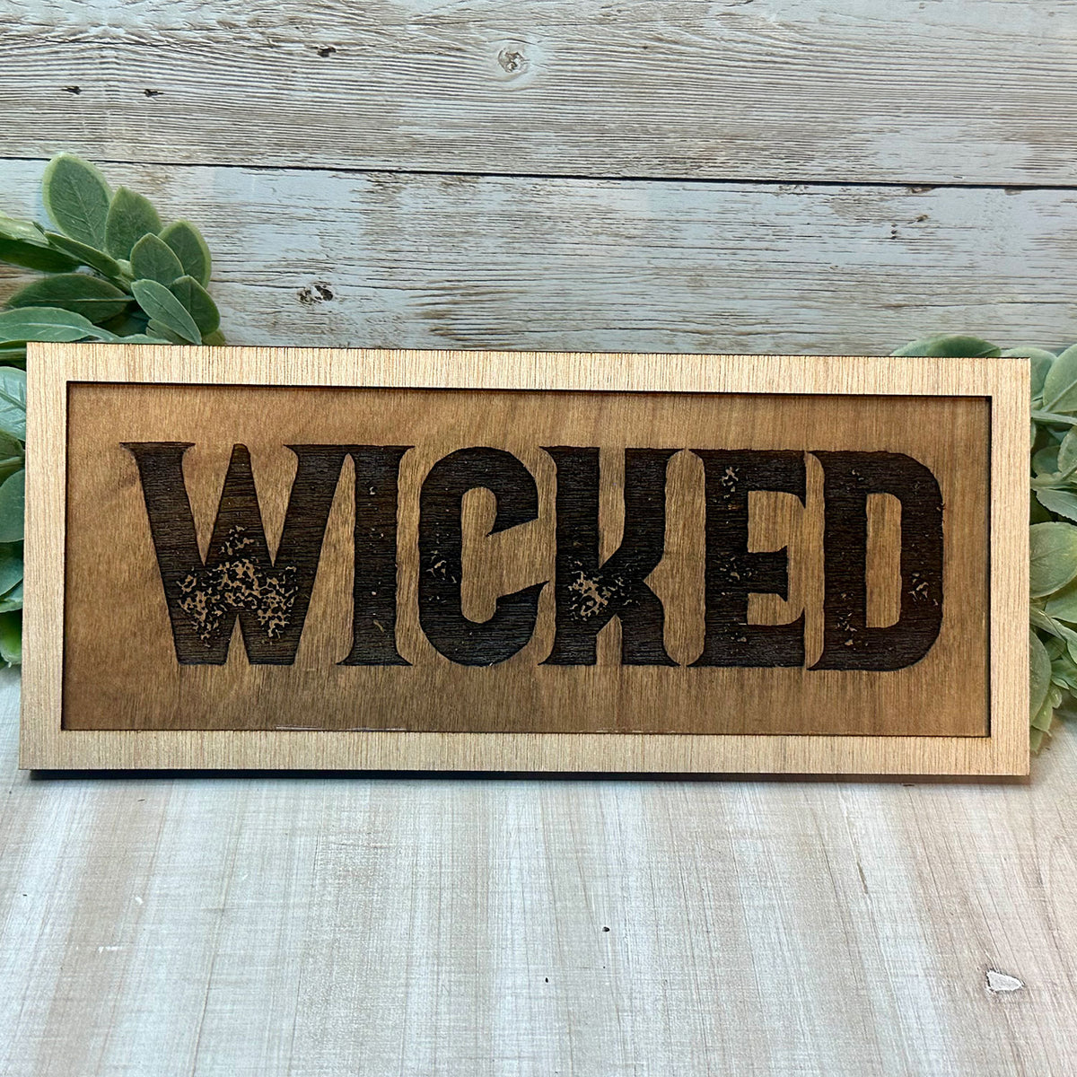 Wicked Halloween Sign - Glowforge