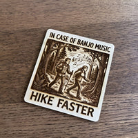 Wilderness Survival: Banjo Evasion Sign - Glowforge